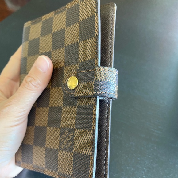 🎀Authentic LOUIS VUITTON Damier Ebene Agenda PM - Picture 8 of 10